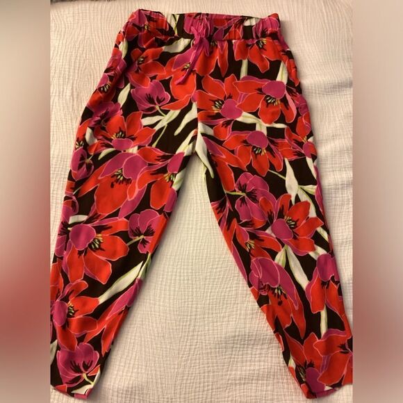 Kate Spade Sz 6 floral pants - Picture 9 of 10